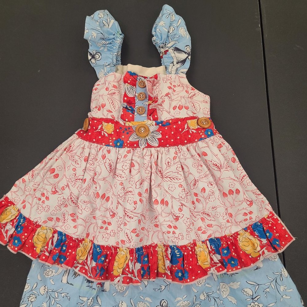 Little Bird Clothing chicken apron dress